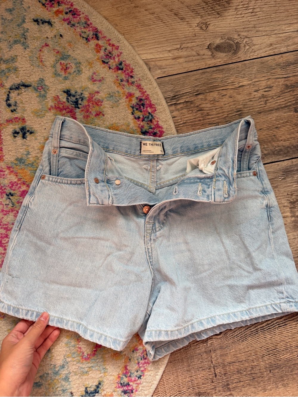 Free People Denim Shorts